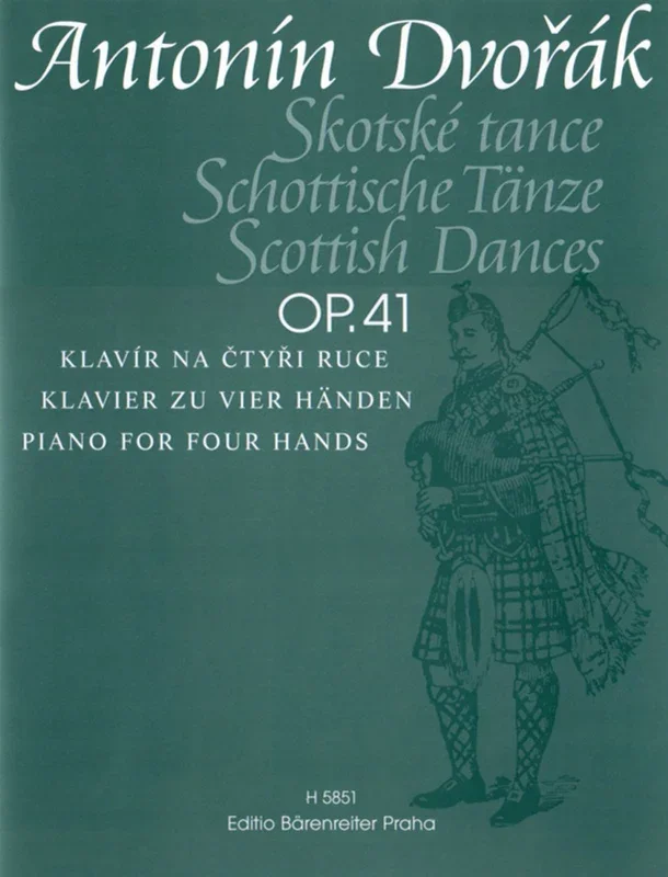 Dvořák: Scottish Dances Op 41 – Piano Duet