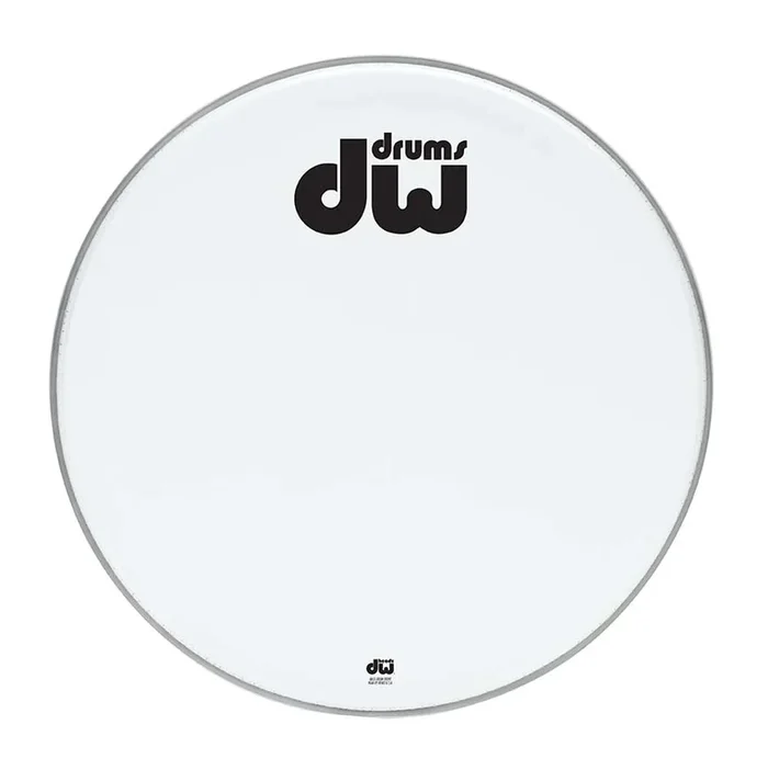 DW 20″ Smooth White Drumhead w/ Ports