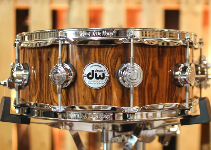 DW 5×14 Collector’s Standard Maple Santos Rosewood Snare Drum – SO#1315798