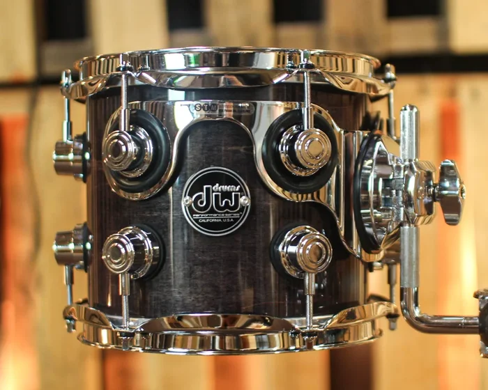 DW Performance Ebony Stain Rack Tom – 7×8