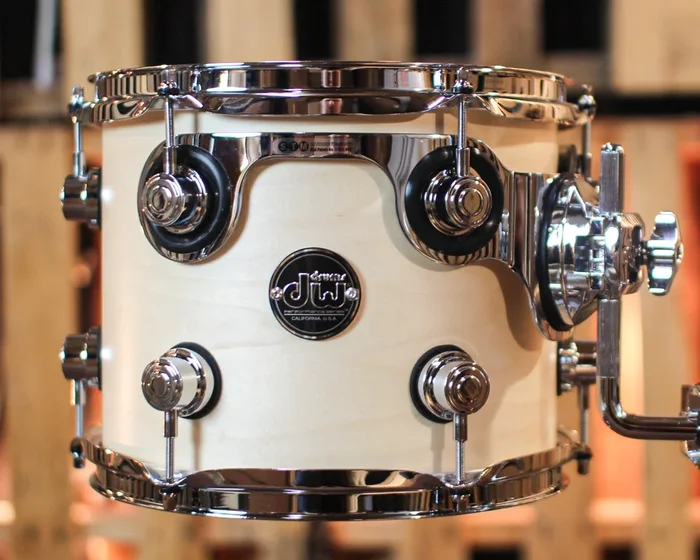 DW Performance Satin Natural Rack Tom – 8×10
