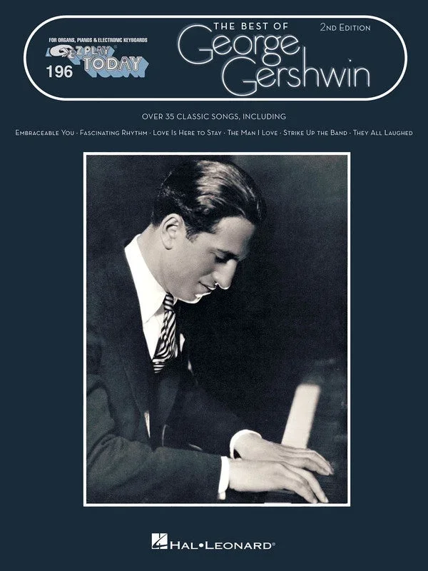 E-Z Play Piano 196, Best of George Gershwin