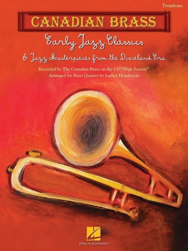 Early Jazz Classics Canadian Brass Quintet Trombone (Part) Book