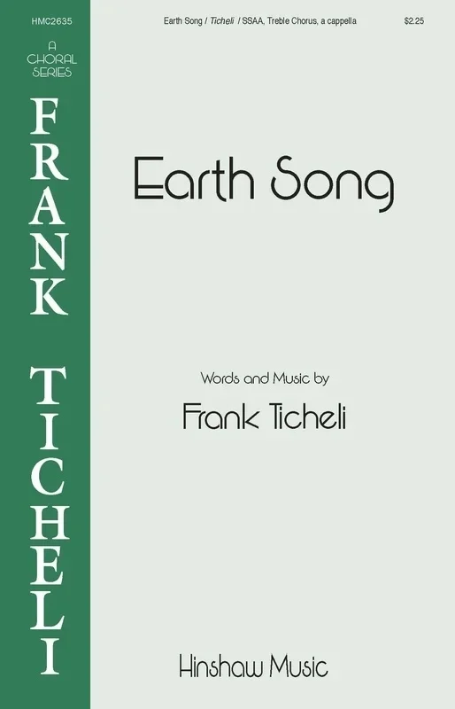 Earth Song SSAA A Cappella