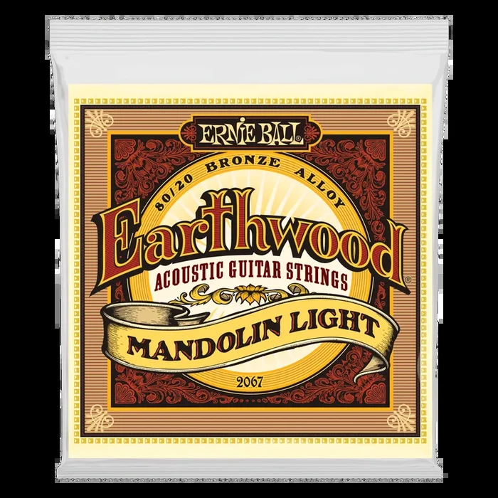 Earthwood Mandolin Light 80/20 bronze loop End 9-34 Gauge