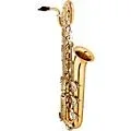 Eastman EBS-251 Student Eb Baritone Saxophone Lacquer Nickel Plated Keys
