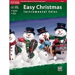 Easy Christmas Instrumental Solos – Viola