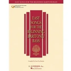 Easy Songs for the Beginning Baritone-Bass