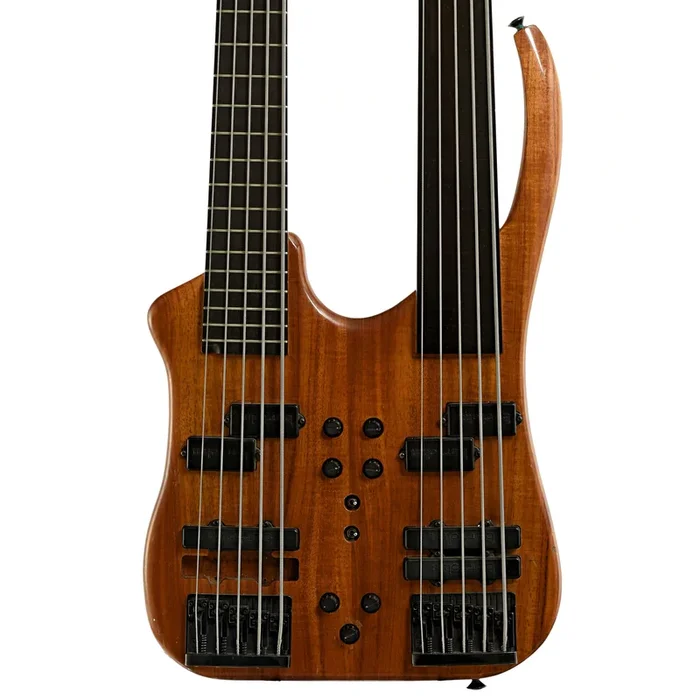 Ed Reynolds Custom Double Neck 5-String Electric Bass LH (c.1985)