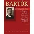 Editio Musica Budapest Quartets for Flutes EMB Series Softcover Composed by Béla Bartók Standard