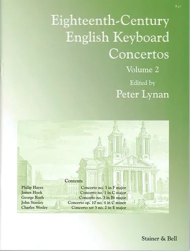 Eighteenth-Century English Keyboard Concertos – Volume 2