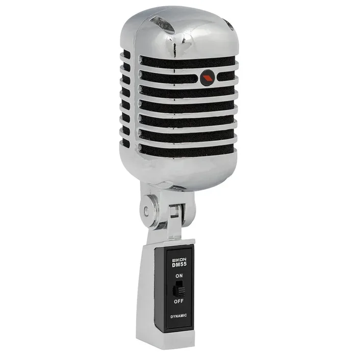 Eikon DM55V2 Vintage Professional Vocal Dynamic Microphone – Satin Black