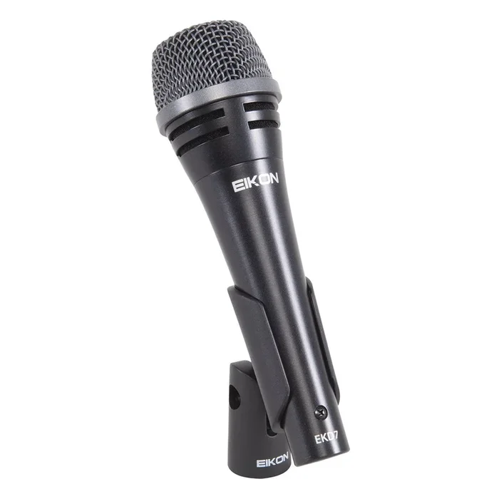 Eikon EKD7 Dynamic Handheld Vocal Microphone with Bag & Clip, Cardioid Pattern