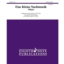 Eine Kleine Nachtmusik – Sax Quartet AATB