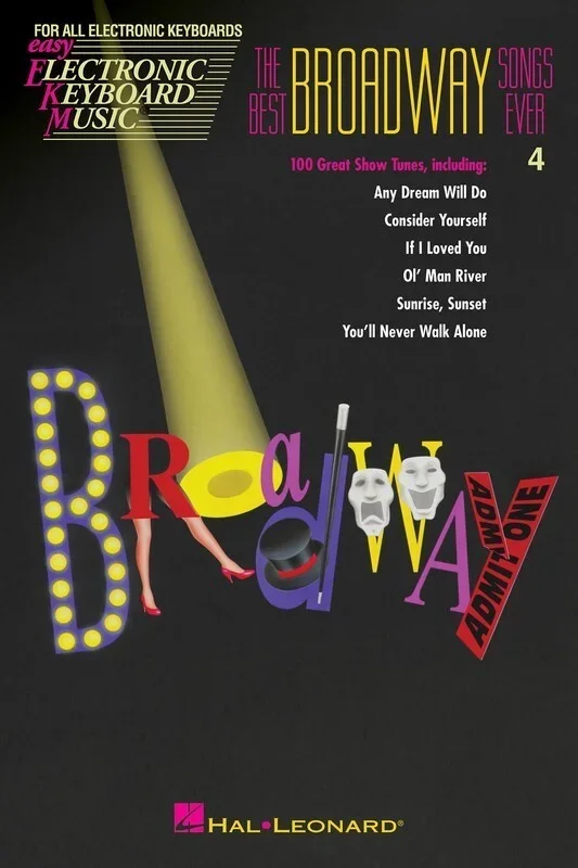 Ekm Best Broadway Songs Ever (Softcover Book)