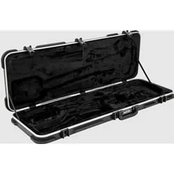 Electric Bass Rectangular Hardshell Case – TSA Latch, Over-Molded Handle