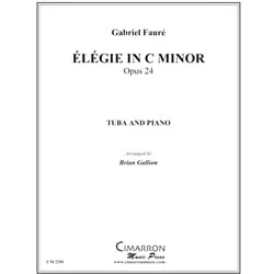 Elegie in C minor, Op. 24 – Tuba and Piano