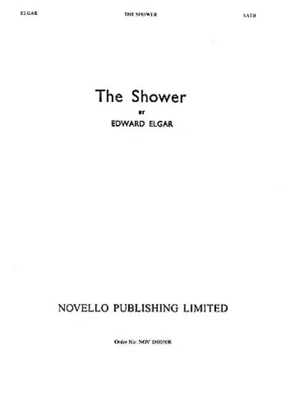 Elgar Shower SATB