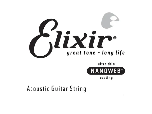 Elixir : #15135: Acoustic Nano 0.035 Single Strings