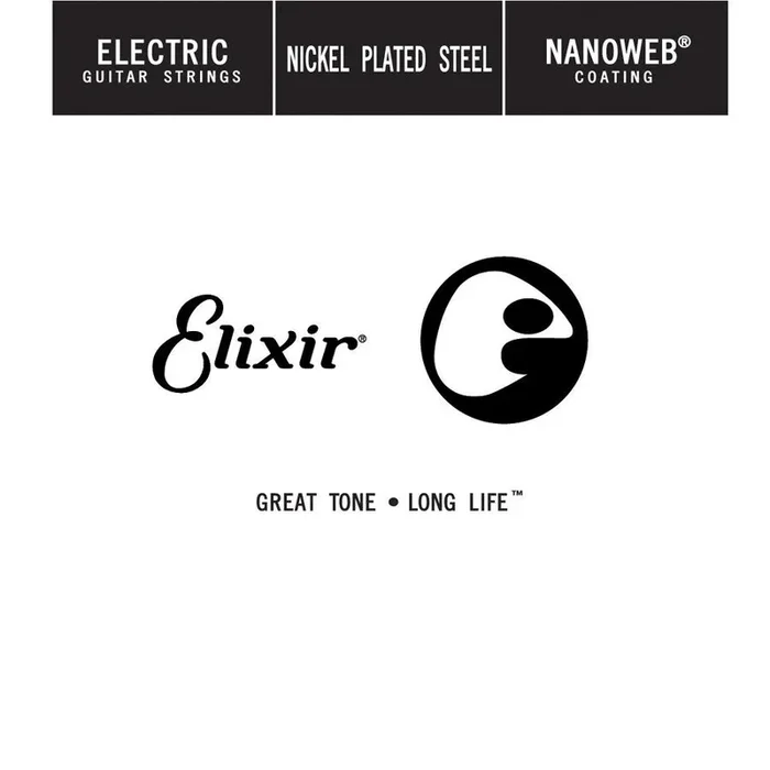 Elixir Nanoweb Single .080 Electric Guitar String 15280