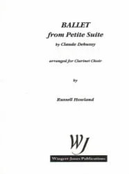 En Bateau from Petite Suite – Clarinet Septet