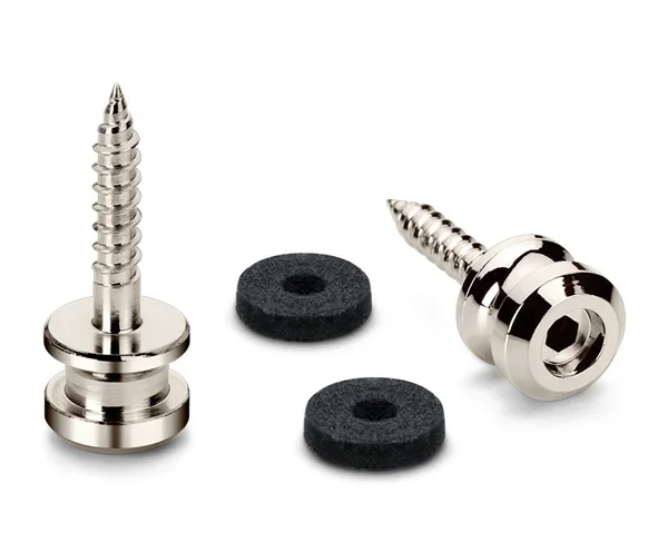 Endpins (Pair) for Schaller S-LOCKS Medium Nickel