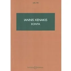 Eonta for 2 Trumpets, 3 Trombones, and Piano – Study Score
