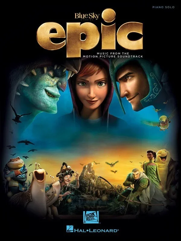 Epic Movie Soundtrack Piano Solos (Softcover Book)