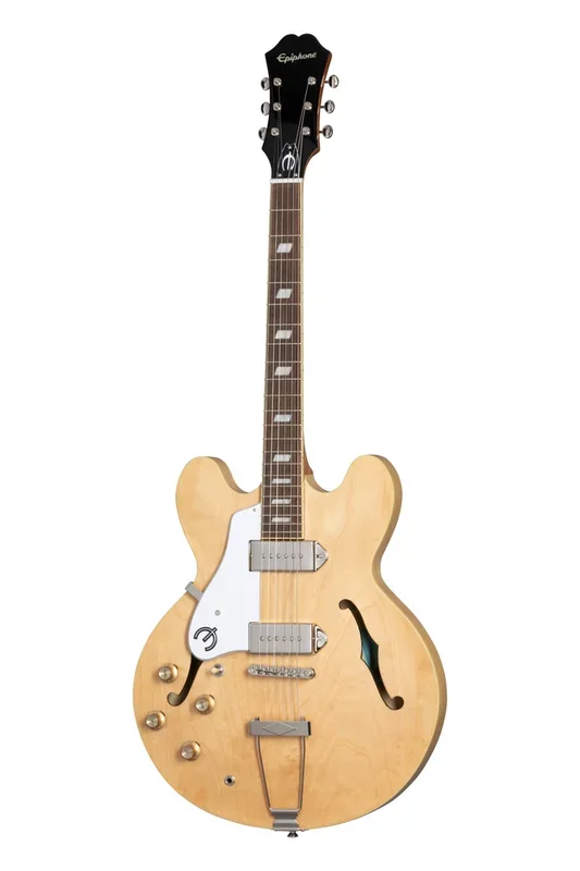 Epiphone Casino Natural Left Handed Electric Guitar