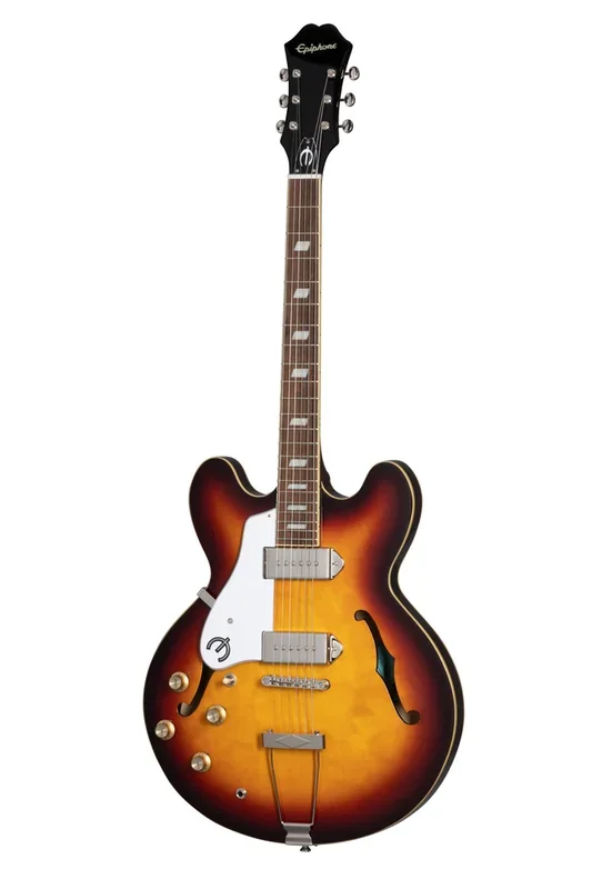 Epiphone Casino Vintage Sunburst Left Handed Electric Guitar