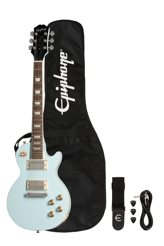Epiphone Power Players Les Paul LP Electric Guitar 3/4 Size Ice Blue