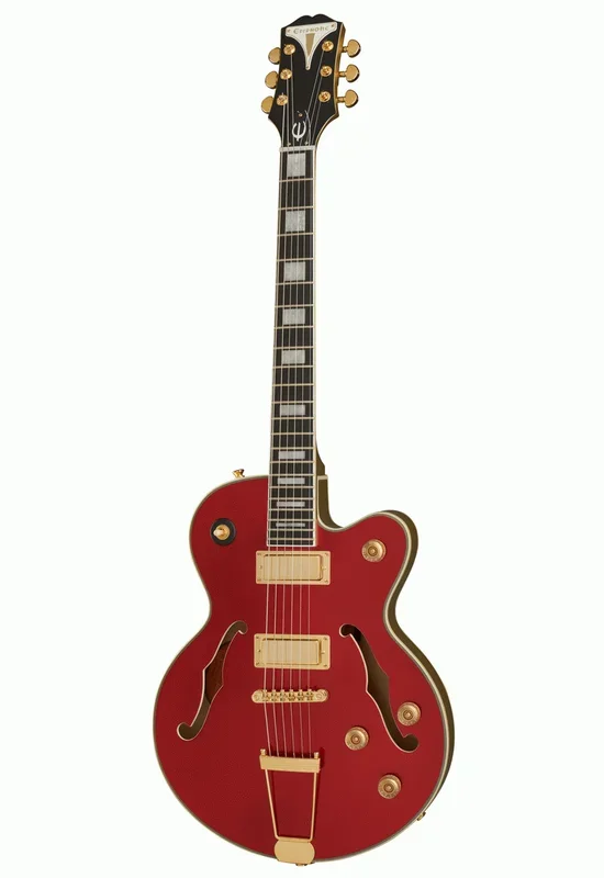 Epiphone Uptown Kat Es Ruby Red Metlc