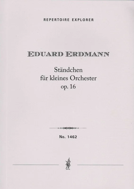 Erdmann: Ständchen, Op. 16