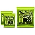 Ernie Ball 2832 Regular Slinky Round Wound Bass Strings 3 Pack Standard