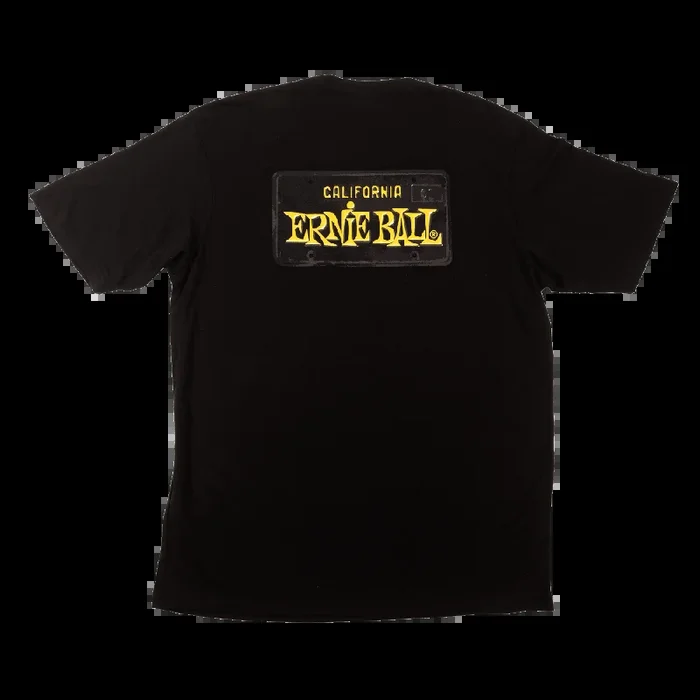 Ernie Ball CA License Plate T-Shirt 2X