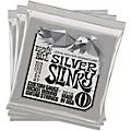 Ernie Ball John Mayer Silver Slinky Nickel Wound Electric Guitar Strings 3-Pack Tin 10.5 – 47