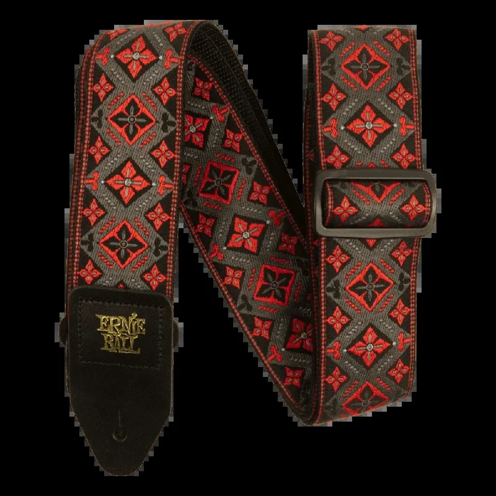 Ernie Ball Red King Jacquard Strap