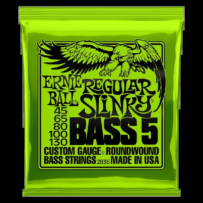 Ernie Ball Slinky Electric Bass Strings (5 & 6 String)