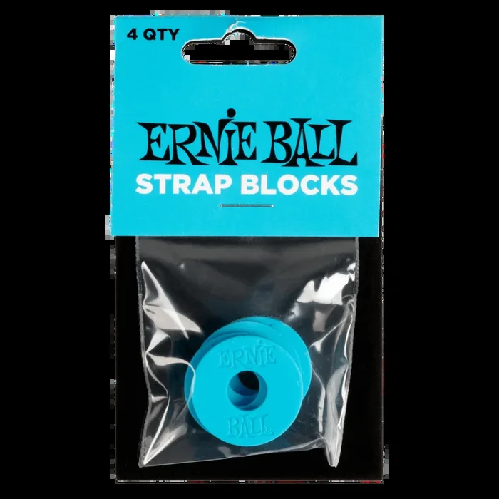 Ernie Ball Strap Blocks – Blue