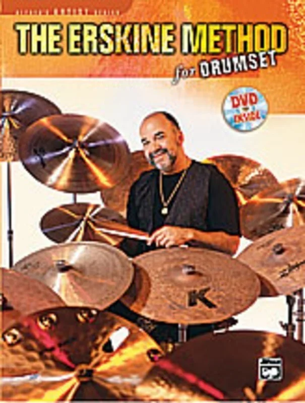 Erskine Method For Drumset Book/DVD Book