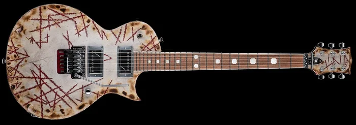 ESP E-II RZK-II EC Distressed & Burnt 6-String Electric Guitar