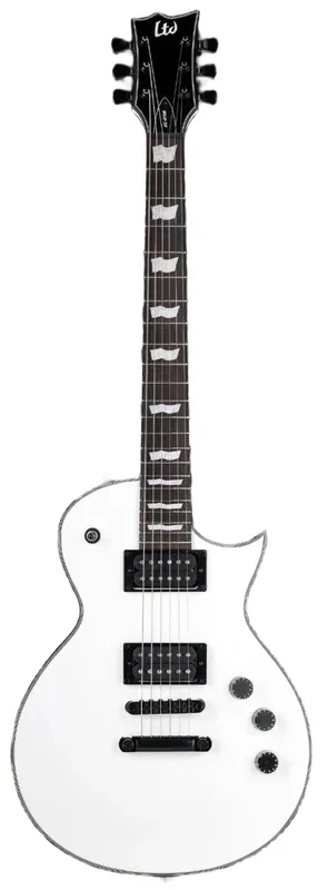Esp LEC256SW Single Cutaway Electric Guitar (Snow White)