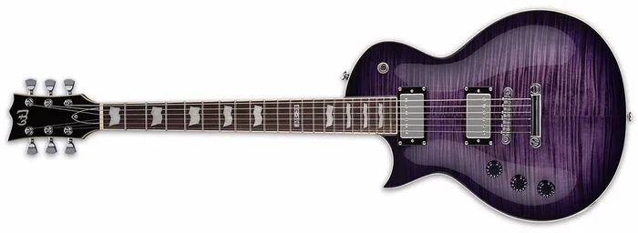 ESP LTD EC-256 In See Thru Purple Sunburst (Left Handed)