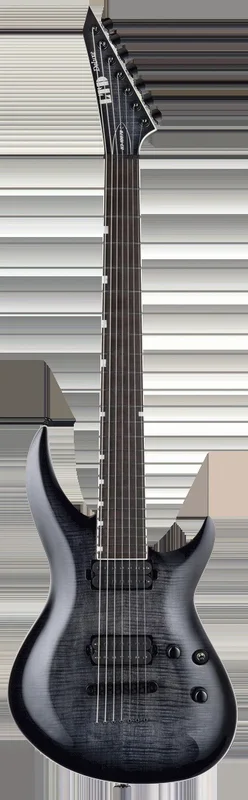 ESP LTD H-3 1000 Fm 7 String See Thru Black Sunbur Electric Guitar