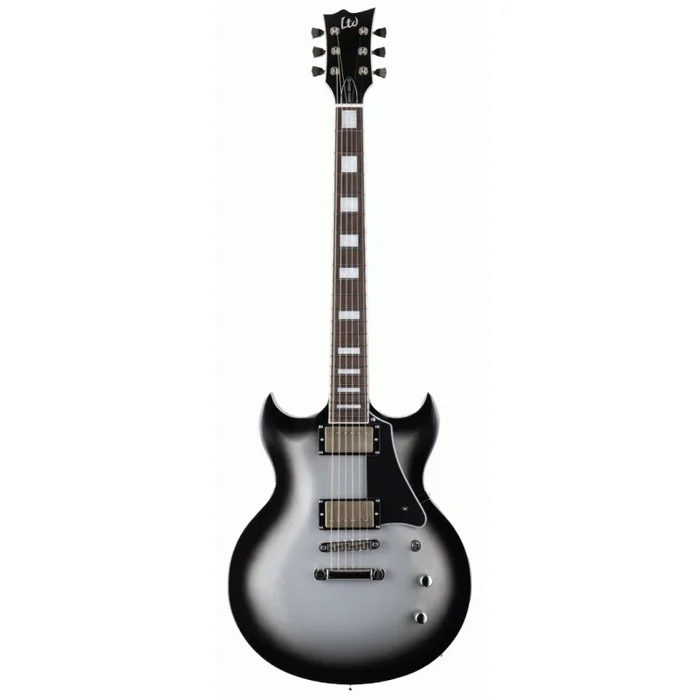 ESP LTD Royal Shiva Bill Kelliher Signature Electric Guitar Silver Sunburst
