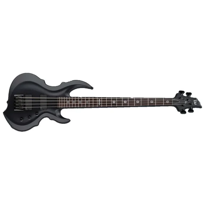 ESP LTD TA-604 FRX Tom Araya Signature Bass Guitar Black Satin – LTA-604FRX