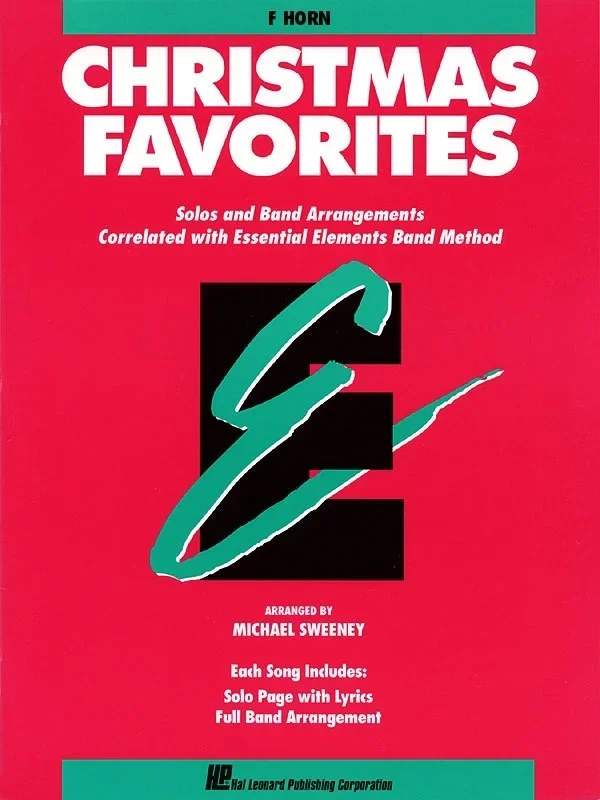 Essential Elements Christmas Favorites F Horn (Softcover Book)
