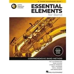 Essential Elements for Band, Book 1 (2025 Edition) – Tenor Sax