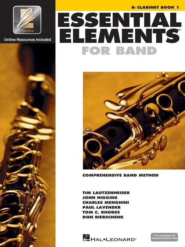 Essential Elements For Band Book 1 Clarinet Eei (Softcover Book/CD-Rom)