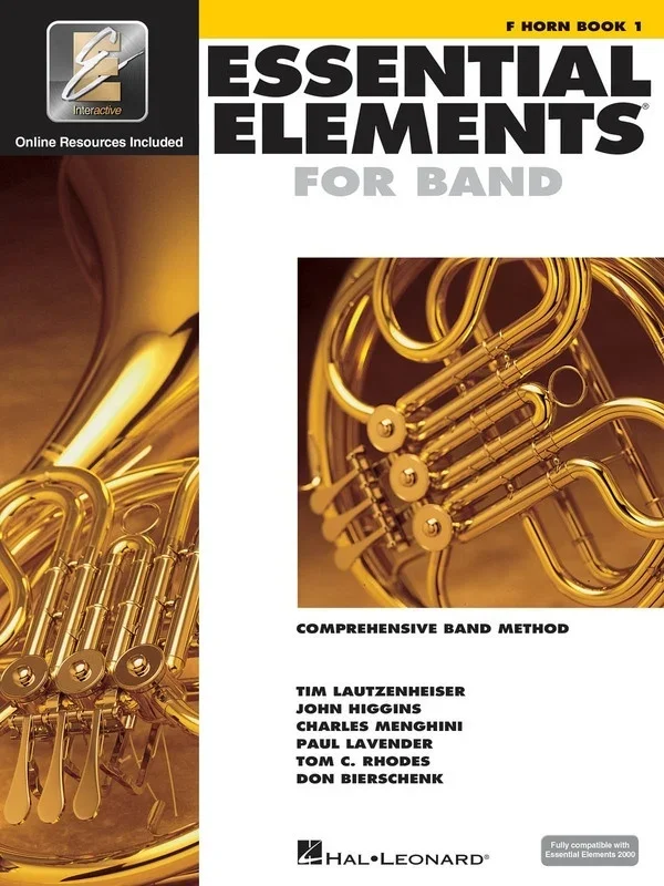 Essential Elements For Band Book 1 F Horn Eei (Softcover Book/CD-Rom)